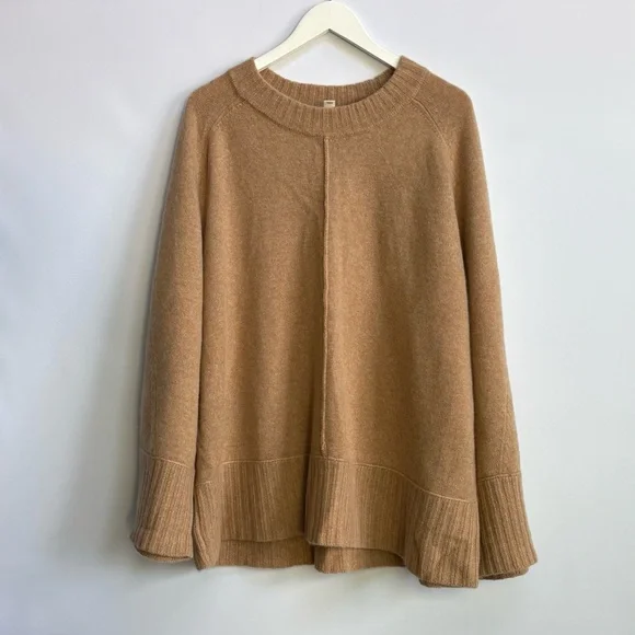 NWT Anthropologie The Chandler Cashmere Crew-Neck Relaxed Pullover Sweater XL - Picture 10 of 16